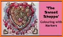 Valentines Game Coloring Book related image