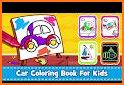 Coloring book for kids - free doodle color games related image