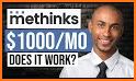 methinks - money for thoughts related image