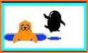 penguin adventure game related image