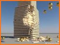 Tower block crash 3D related image