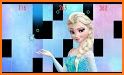 Let it Go - Elsa Piano Tiles Game related image