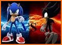 Super Heroes Blue Sonics Fight The Red Shadow Evil related image