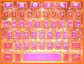 Shine Glitter Rose Keyboard Background related image