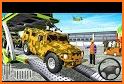 US Army Jeep Car Transport Truck:Real Parking Game related image