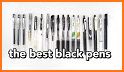 Black Pen Library related image