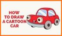 How to Draw Cartoon Cars  Step by Step Drawing App related image