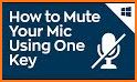 Muter, Mute your microphone with volume keys related image
