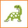 Color by Number: Jurassic Dinosaur Pixel Art related image