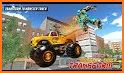 Real Robot Transform Monster Truck Fight related image