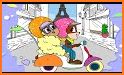 Coloring Fun with Fox and Sheep related image