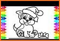 Puppy Coloring Pages related image
