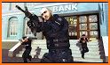 NY Police Battle Bank Robbery Gangster Crime related image