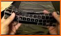 Cool Black Purple Glossy Keyboard related image