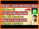 Internet Data app 25 GB prank related image