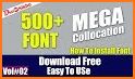 500 fonts - Text on Photo related image