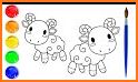 Cute Animal Coloring Pages related image