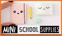 DIY mini school supplies related image