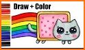 Kitty Coloring Book - Cute Drawing Game related image
