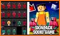 Mod Squid Game For Minecraft PE - Squid Skins related image