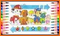 Paint paw Kids vs Coloring Patrols book related image