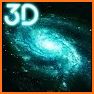 3D Space Galaxy Parallax Theme related image