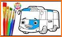 Little Bus Coloring related image