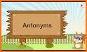 Antonyms English related image
