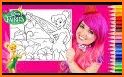 Animated Shining Coloring Book For Little Fairies related image