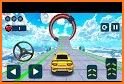 Extreme City Taxi Car Stunt : Ramp Car Stunts Game related image