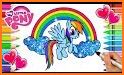 Cute Litle Pony Beautiful - Coloring Book related image