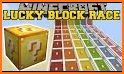 Lucky Blocks Race Minigame Map for MCPE related image