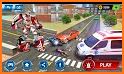 Ambulance Robot City Rescue Game related image