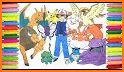 Color By Number Poke Mon Game 2018 Pikach Gen 1 related image