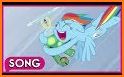 Flying Rainbow Pony related image