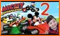 Super Sonic Micky Roadster: Kart  Racing related image