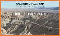 California Trail Map related image