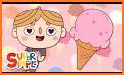 Cartoon Ice Cream Keyboard related image