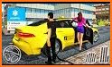 Crazy Taxi Parking Games: Yellow Cab Taxi Games related image