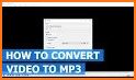 Flv to mp3 video converter related image