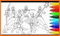 Power Ranger Coloring Book Games related image