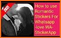 Romantic Stickers for WA - Love WAStickerApp 2022 related image