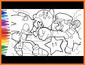 Game Character Coloring Pages related image