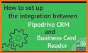 Business Card Reader for Pipedrive CRM related image