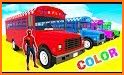 Car, Bike, Truck, Bus Color by Number Game related image
