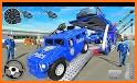 US Police Multi Level Car Transporter Truck 2020 related image