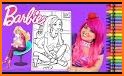 Hairs Color by Number: Girls Fashion Coloring Book related image
