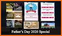 Father day - sticker, greeting image, photo editor related image