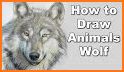 How to draw animals step by step, drawing lessons related image