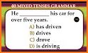 English Grammar (Tenses Test) related image